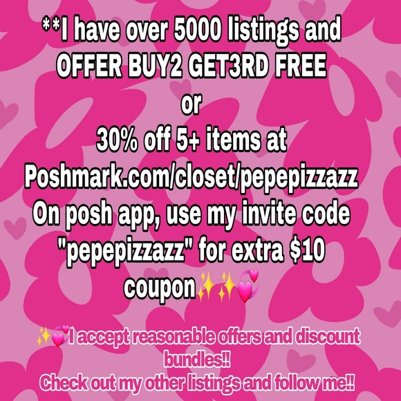 That's right!! Over 5000 listings & EVERYTHING IS ON SALE ALWAYS FREE 3RD ITEM - Picture 2 of 3